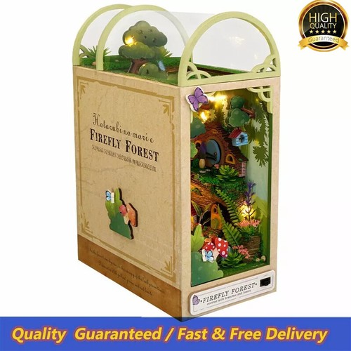 Book nook kit wooden - book,