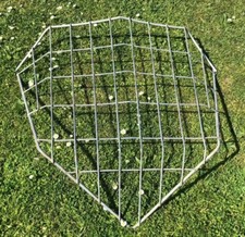 Galvanised Corner Hay rack Horse Stable Yard Haylage Box Rest Feeder Manger