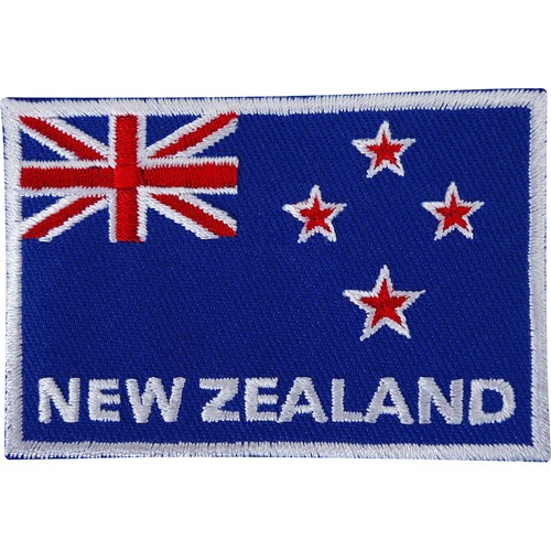 New zealand flag embroidered - zealand,