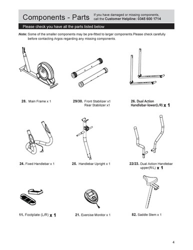 Spare parts for opti - spare,