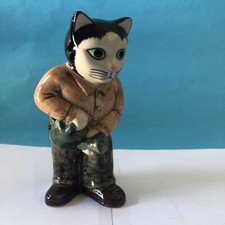 Cat Watering With Watering Can