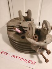 AJS CYLINDER HEAD MATCHLESS TWIN VINTAGE MOTORCYCLE