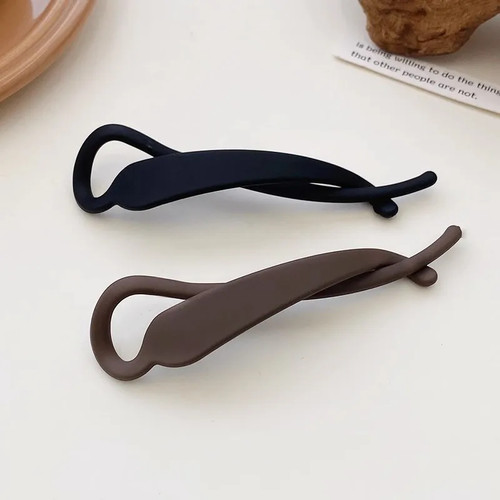 2pcs matte hair clamps - matte, clamps,