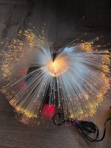 Vintage fibre optic ufo - vintage,