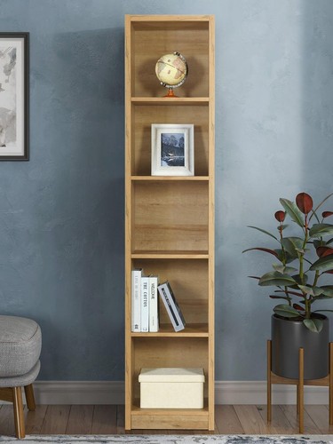 Metro tall bookcase oak - metro,