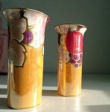 2 Vases. Lustre. Royal Venton