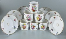 Paris c1820 Set Of 6 Coffee