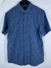 Vans Shirt Mens Medium Blue