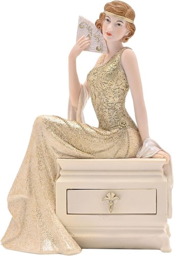 Golden gatsby trinket - golden,