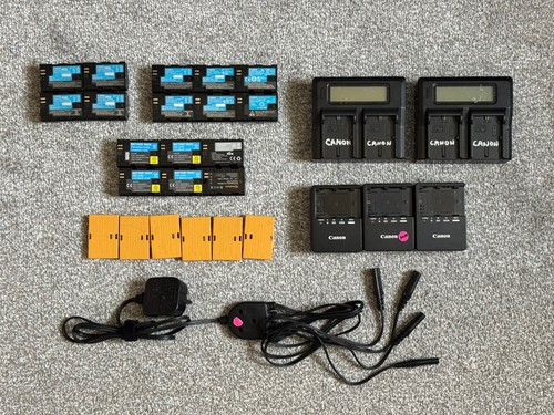 10x genuine canon - genuine, lp-e6