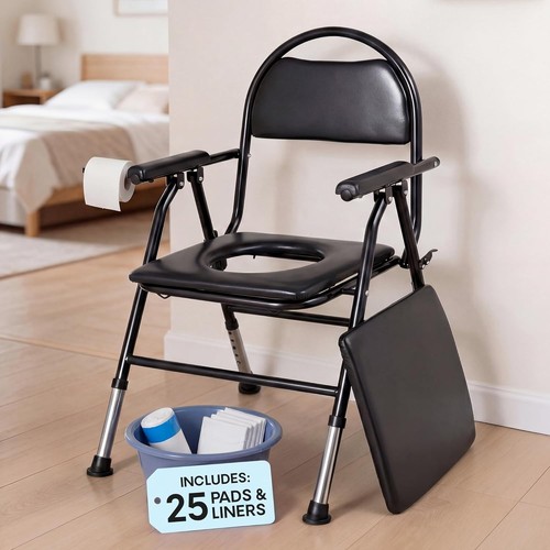 Commode toilet chair for - toilet,