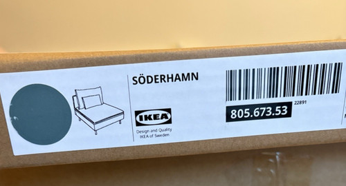 Ikea soderhamn seat section - soderhamn,