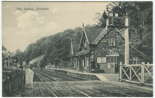 The station gresford - gresford,