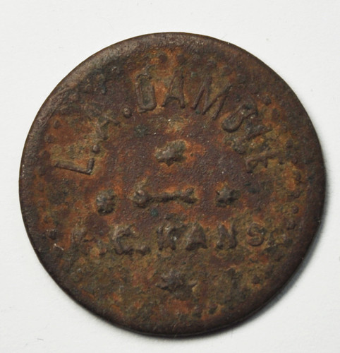 Gamble 25c trade token - 25c,