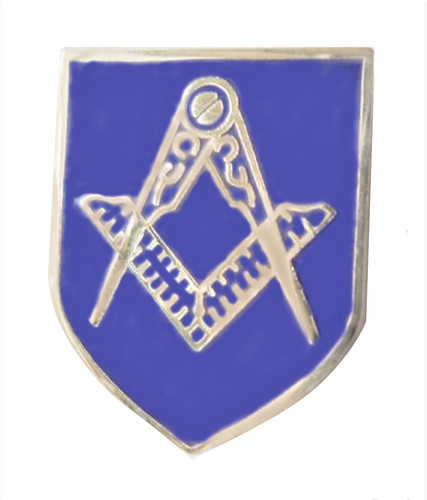 Square compasses shield - square, &