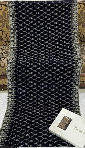 Pakistani velvet shawl - pakistani,