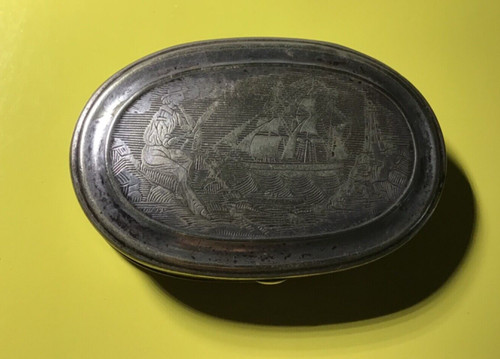 Rare old antique snuff box - rare,