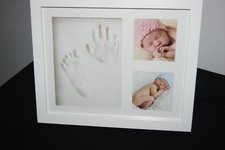 Baby Hand & Footprint Casting Frame Kit, Christening Gift Set- FREE DELIVERY