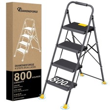 Foldable step ladder stool - ladder,
