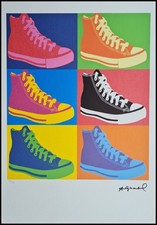 Andy Warhol * Converse Shoes *