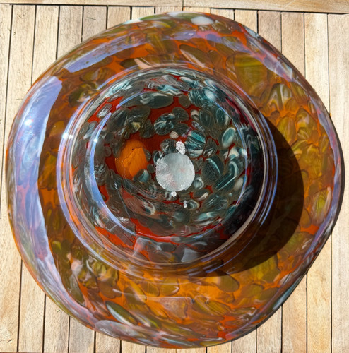 Large mdina wide rim - wide, bowl