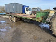 21ft Bale Trailer Twin Axle 