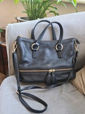 RADLEY Leather “Pickering”  Black Crossbody Shoulder Bag Small 