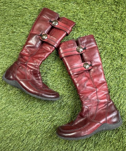 Vintage rieker red - vintage, leather