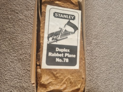 Stanley duplex rebate - no.78,
