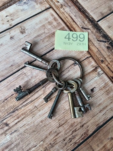 Bunch keys old vintage - bunch, 8x