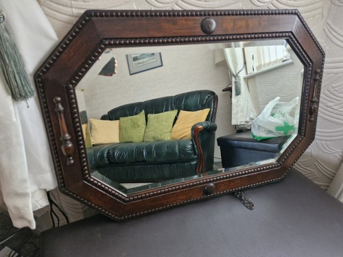 Vintage octagonal bevelled - octagonal,