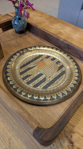 Vintage egyptian revival brass - vintage,