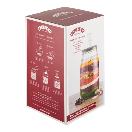 Kilner litre fermentation - 3,