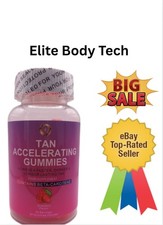 Sunbed tanning Gummies UV light Strong Advanced Formula. 