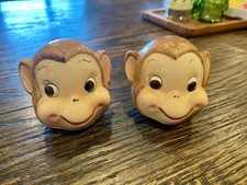 Vintage Monkey Face Salt &