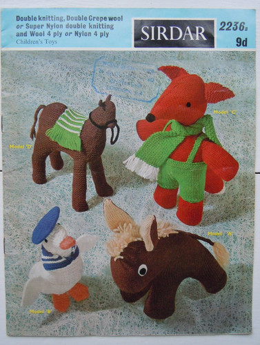 Vintage knitting pattern