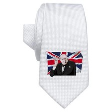 'Winston Churchill' White Tie