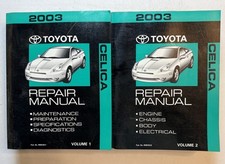 Toyota Celica 2003 OEM Shop