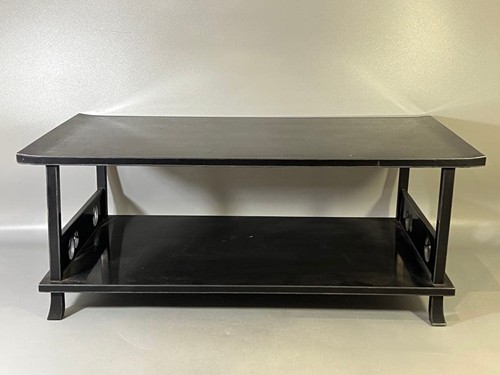 Japanese lacquered koro stand - lacquered,