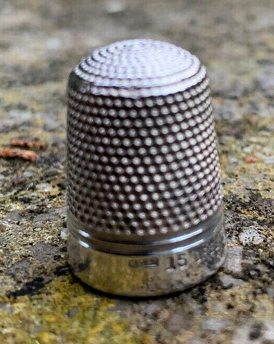 Antique silver with metal - silver,