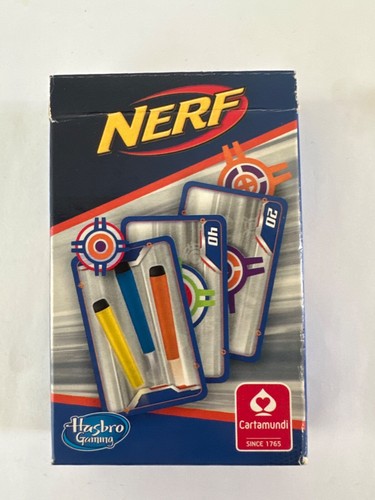Nerf hasbro playing card game - hasbro,