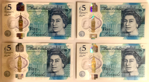 Five pound bank - pound, £5