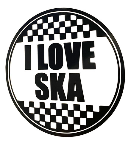Ska love decal - decal, vinyl