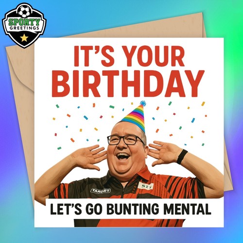 Darts stephen bunting birthday - stephen,
