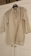 Zara Light Beige Tunic Top