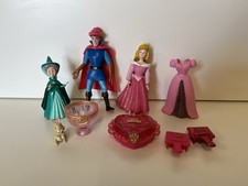 Disney sleeping beauty Polly Pocket Mini Dolls play set & accessories