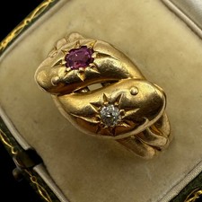 Antique Ruby and Diamond