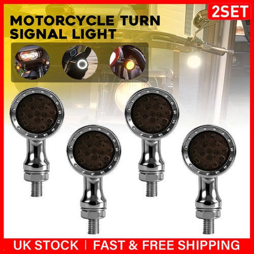 Amber white 10mm led - 8x, turn