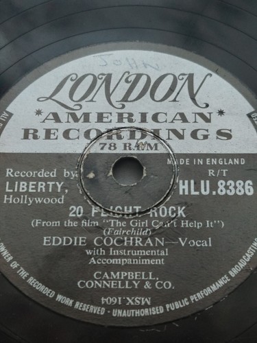 Eddie cochran 20 flight - cochran, –
