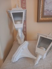 2 x lanterns,I was going to put solar in ir T lights Or Electric